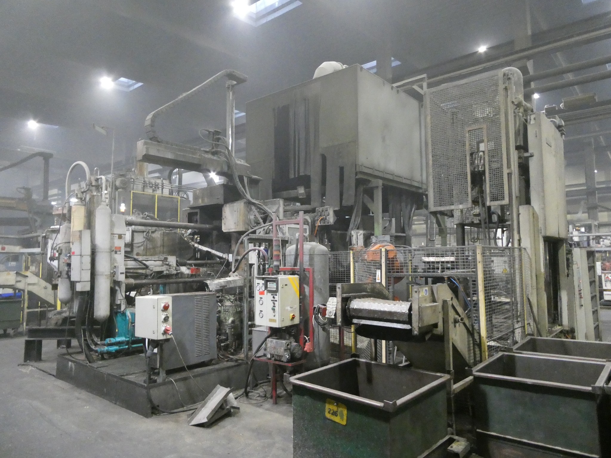 Block Druckgießzelle (DGA1200-4) BÜHLER 1200 t